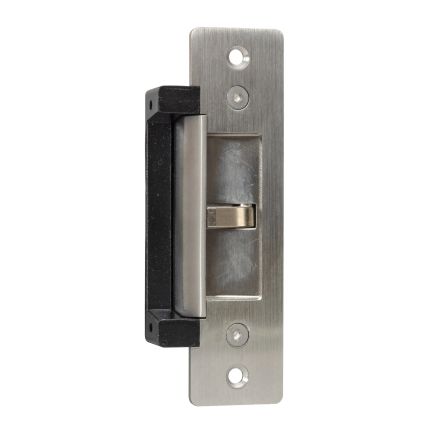 Zoo Hardware ANSI Monitored electric strike, 12/24vdc selectable, fail safe/ secure selectable, includes short and long face plates