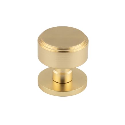 Step Satin Brass Mortice Knob - By Frelan Hardware - JV804SB
