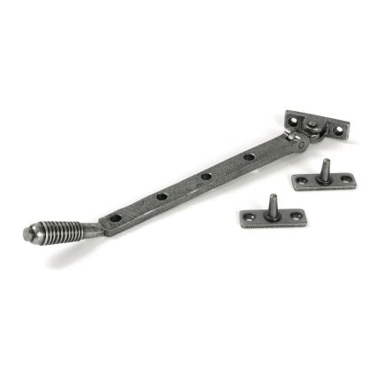 Pewter 10" Reeded Stay