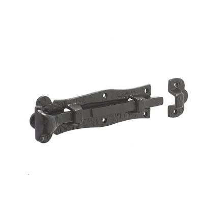 Antique Straight Bolts 200mm Black - By Frelan Hardware - JAB40