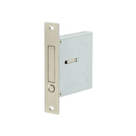 Jedo Sliding Door Edge Pull Satin Nickel - By Frelan Hardware - JV820SN