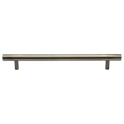 Heritage Brass Door Pull Handle Bar Design 457mm Antique Brass Finish