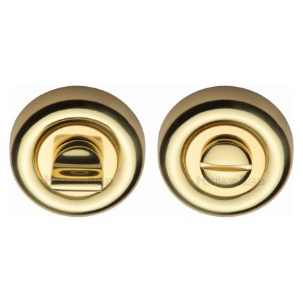 Heritage Brass Thumbturn & Emergency Release Polished Brass finish