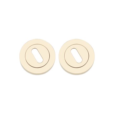 Oval Standard Escutcheon PVD Brass