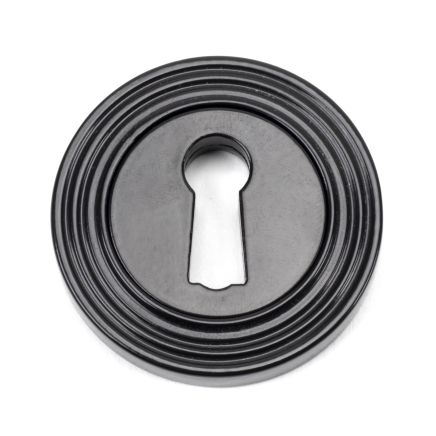 Black Round Escutcheon (Beehive Rose)