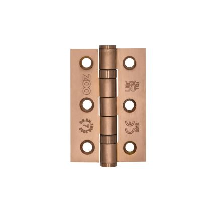 Zoo Hardware Stainless Steel Door Hinge UKCA/CE - PVD Bronze
