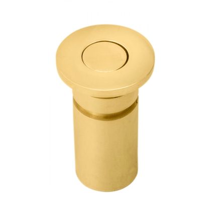 Dust Excluding Socket For Flush Bolts  - Polished Brass