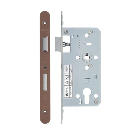 Zoo Hardware 2 Piece - DIN euro sashlock - 72mm c/c - backset 55mm - radius - Bronze