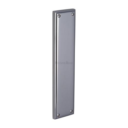Heritage Brass Fingerplate Polished Chrome finish