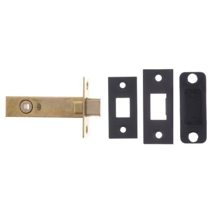 Atlantic Tubular Deadbolt 3" - Matt Black