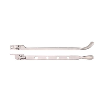 Zoo Hardware Bulb End Casement Stay - PVD Satin Nickel