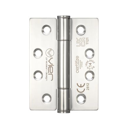 Zoo Hardware Grade 14 concealed knuckle hinge SS201 - square - Polished Stainless