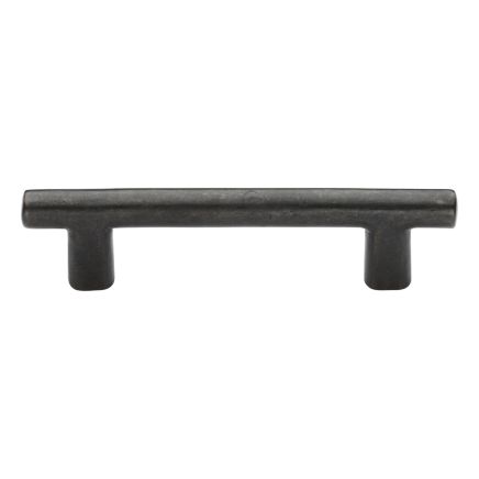 Rustic Dark Bronze Cabinet Pull Round T-Bar Design 192mm CTC