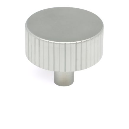 Satin Chrome Judd Cabinet Knob - 38mm (No rose)
