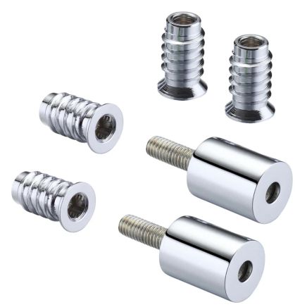 Zoo Hardware Sash Stop 19mm - Bulk Packed - Chrome
