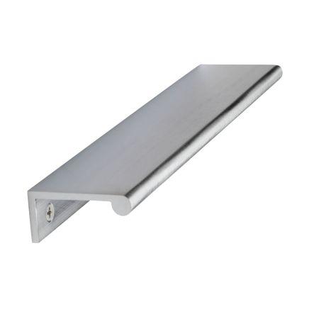 Heritage Brass EPR Edge Pull Cabinet Handle 200mm Satin Chrome finish
