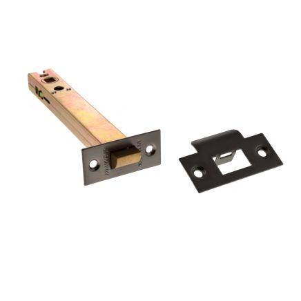 Atlantic Heavy Duty Bolt Through Tubular Latch 6" - Matt Gun Metal