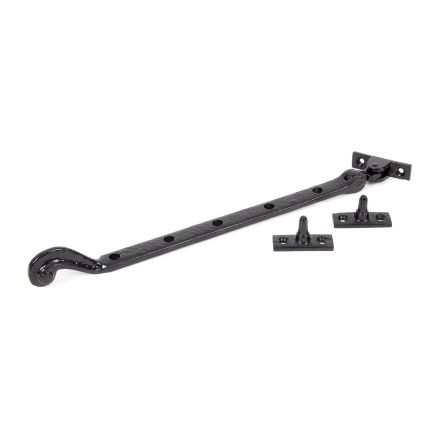 Black 13" Rosehead Stay