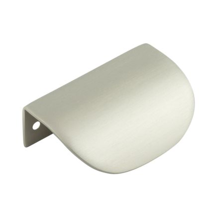 Burlington 75mm Satin Nickel Arched Edge Pull - By Frelan Hardware - BUR941SN