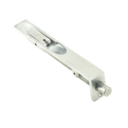 Jedo Brass Lever Action Flushbolts 200x19mm Satin Chrome - By Frelan Hardware - JV5640CSC