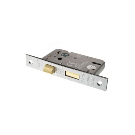 Atlantic 3 Lever Key Sashlock [CE] Keyed Alike 3" - Polished Chrome