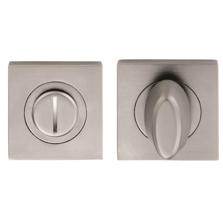 Serozzetta Square Turn And Release - Satin Chrome