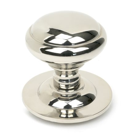 Polished Nickel Round Centre Door Knob