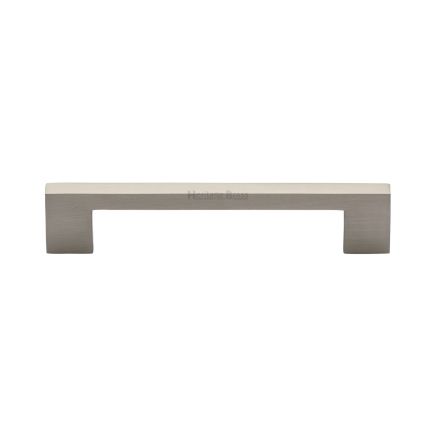 Heritage Brass Cabinet Pull Metro Design 128mm CTC Satin Nickel Finish