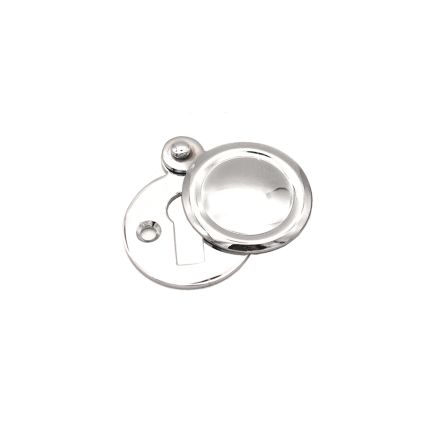 Victorian Key hole Covered Polished Chrome