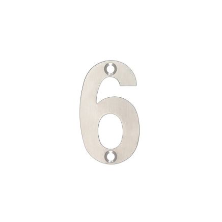 Zoo Hardware Numerals - 50mm - Polished Stainless