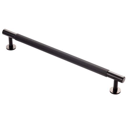Lines Pull Handle 224mm c/c - Matt Black
