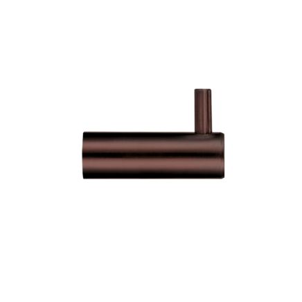 Zoo Hardware Single Coat Hook without Rose - Bronze