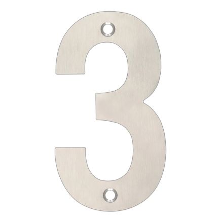 Zoo Hardware Numerals - Stainless Steel
