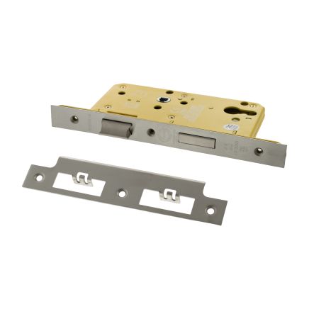 Atlantic DIN Heavy Duty Euro Profile Sashlock Double Throw 60mm backset - Matt Gun Metal