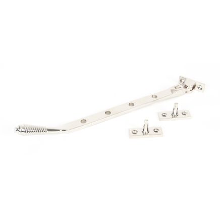 Polished Nickel 10" Reeded Stay
