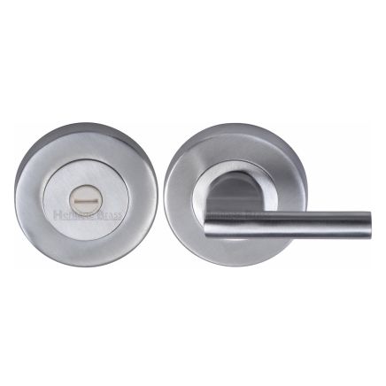 Heritage Brass Thumbturn & Emergency Release Satin Chrome finish