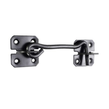 Iron cabin Hook Black 4" - 100mm