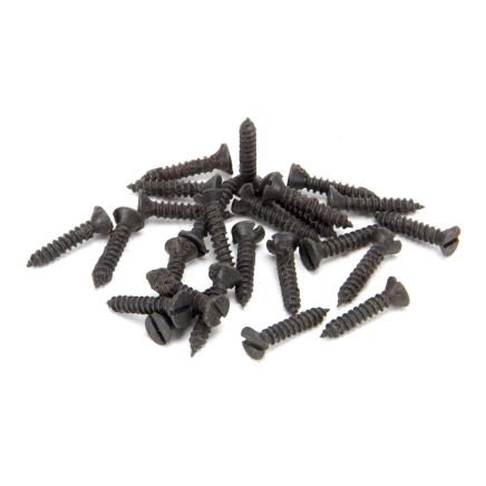 Beeswax 6 x 3/4" Countersunk Screws (25)