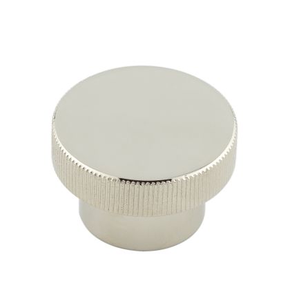 Thaxted Cupboard Knobs 40mm Polished Nickel - By Frelan Hardware - HOX240PN