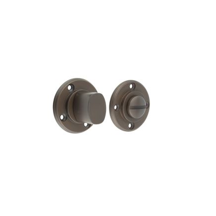Burlington Turns & Releases Inner 3 No Rose Dark Bronze - By Frelan Hardware - BUR81DB