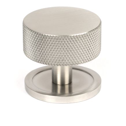 Satin SS (304) Brompton Cabinet Knob - 38mm (Plain)