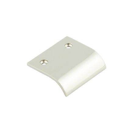 Burlington 50mm Polished Nickel Curved Edged Pull - By Frelan Hardware - BUR920PN