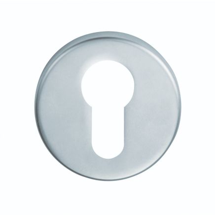 Serozzetta Euro Profile Escutcheon - Satin Chrome