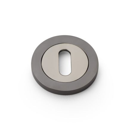 Alexander & Wilks - Concealed Fix Escutcheon Standard Profile - Dark Bronze