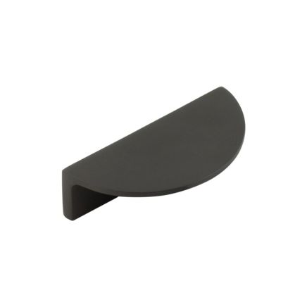 Burlington 80mm Dark Bronze Half Moon Cabinet Handle - By Frelan Hardware - BUR610DB
