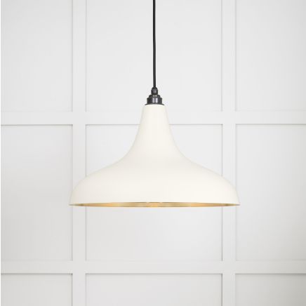 Smooth Brass Frankley Pendant in Teasel