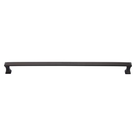 Heritage Brass Door Pull Handle Pyramid Design 478mm&nbsp;Matt Bronze Finish