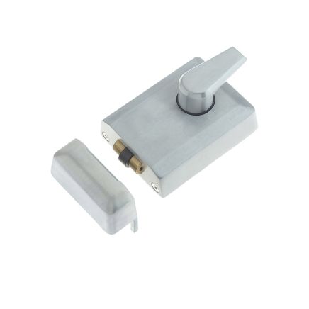 Jedo Roller Bolt Night Latches 90mm Satin Chrome - By Frelan Hardware - JL5011SC