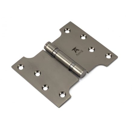 Aged Bronze 4" x 3" x 5" Parliament Hinge (pair) ss