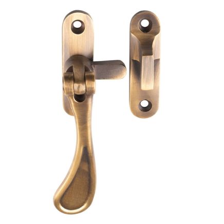 Casement Fastener Reversible - Antique Brass